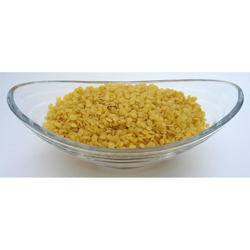 Yellow beeswax bees wax organic pastilles beards premium 100 pure 4 oz